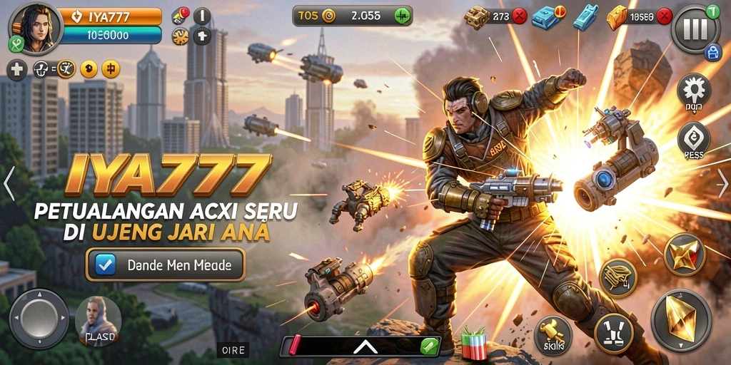Tampilan gameplay seru dari IYA777 dengan aksi mendebarkan.