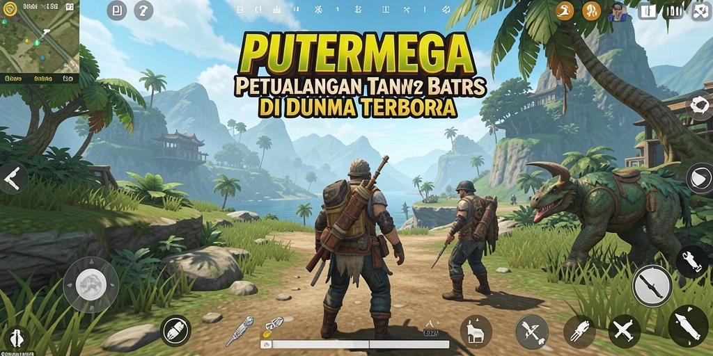 Gameplay PUTERMEGA di dunia terbuka yang menakjubkan.